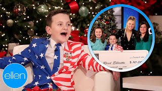 Kid Presidential Expert Reed Elliotte Gets a Surprise from Macey Hensley [upl. by Coretta270]