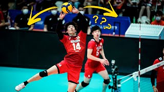 200 IQ 🧠  Fantastic Volleyball Sets by Yuki Ishikawa [upl. by Canada]