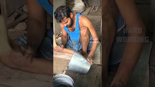 quotCrafting a Handmade Steel Bucket Traditional Skills in Metalworkquot bucket manufacturing [upl. by Starla]