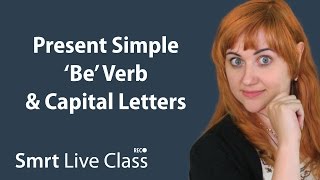 Present Simple Be Verb amp Capital Letters  PreIntermediate English with Nicole 8 [upl. by Notyalk]