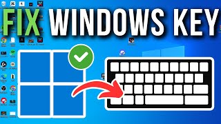 How To Fix Windows Key Not Working In Windows 1011  Full Tutorial [upl. by Atenek]