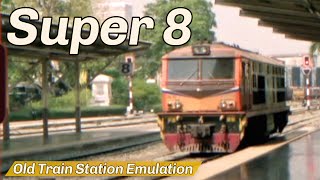 Train Station Super 8 Film Emulation [upl. by Loma814]