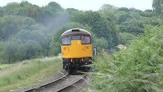 26007 departing from Burrs Country Park 30 06 2024 [upl. by Aniraad]