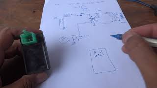 Bike cdi system explained CDI complete wiring and circuit details [upl. by Woodrow168]