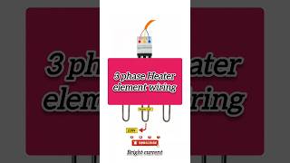 3 phase Heater element wiring 220V  Heater connection electrical viral heater [upl. by Fortna985]