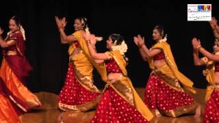 Ladies dance performance on a medley of south Indian song by Sampadas Dance Studio students [upl. by Ykcim833]