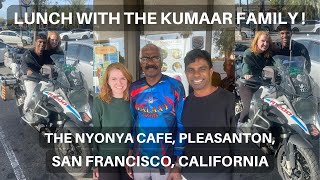 Lunch with the Kumaar Family at the Nyonya Cafe in Pleasanton California The USA Diaries [upl. by Odradlig16]