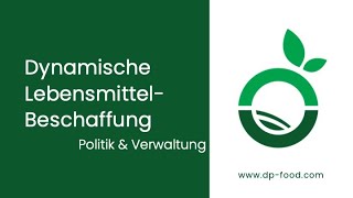 Praxisforum – quotDynamische Lebensmittelbeschaffungquot – Politik amp Verwaltung [upl. by Nacnud276]