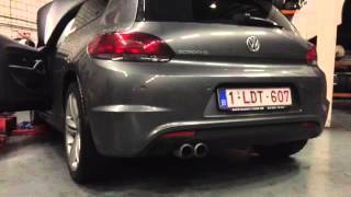 Volkswagen Scirocco 14TSI 122hp center muffler removed [upl. by Lyndell]