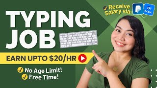 TYPING JOB Earn 20HR  NO EXPERIENCE amp NO DEGREE  Free Time amp No Minimum Withdrawal [upl. by Nilknarf868]