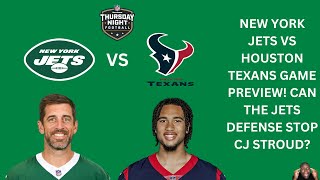 Can the Jets turn their season around against the Texans [upl. by Acinorav]