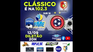 CAPINZAL FUTSALFME x JOAÇABA FUTSAL  LIGA CATARINENSE DE FUTSAL SUB 18 [upl. by Annayt831]