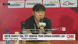 Kritik Rumput GBK STY Semoga Tidak Dipakai Konser Lagi [upl. by Nodab834]