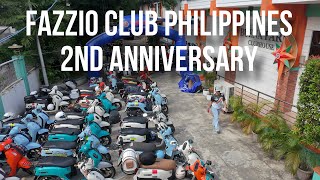 Fazzio Club Philippines  2nd Anniversary 🛵💨 [upl. by Marciano]