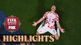 Croatia vs Canada Highlights  2022 FIFA World Cup [upl. by Yrol]