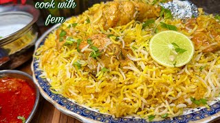 The Royal Biryani Of Hyderabad  Nizami Zafrani Chicken Dum BiryaniWorld Famous Hyderabadi Biryani [upl. by Eart]