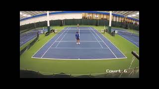 John and Fay Menard YMCA Tennis Center Court 6 Live Stream [upl. by Eliott120]