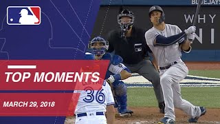 Top 10 Plays from Opening Day  32918 [upl. by Faunia360]