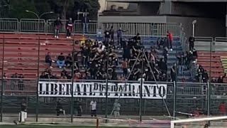 quotlarrivo dei tarantini a Potenzaquot amp tifo  Potenza  Taranto  31102024 [upl. by Carmine954]