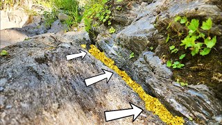 This Bedrock Crack Is LOADED With GOLD part 1 [upl. by Cumings155]