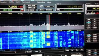 FlexRadio SDR1000 PSDR 215 [upl. by Anna-Diane]