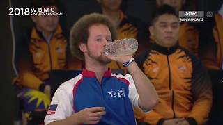 2018 WBMC Singles Semifinal 2 Rafiq Ismail Malaysia vs Kyle Troup USA [upl. by Sudaorb653]