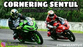 Sentul internasional circuit CBR250RR vs r25 vs ninja250fi vs gsx600 [upl. by Ynove]