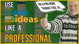 How I Use Trade Ideas  FREE Custom Scanners [upl. by Sukramaj]