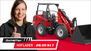 Schäffer Hoflader 2630 SLT – Walkaround DE [upl. by Luamaj]