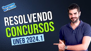 😱 Gabarito UNEB 20241 Língua Portuguesa preliminar  Resolvendo Concursos [upl. by Ripp]