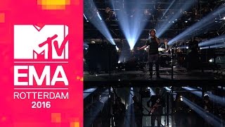 Lukas Graham – Youre Not There  7 Years Live from the 2016 MTV EMAs [upl. by Kassia562]