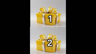 Choose one automobile giftboxchallenge duet giftboxchallange gift choosebox chosseone kids [upl. by Bock766]