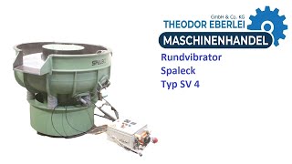 ID 32651 Rundvibrator Spaleck Typ SV 4 [upl. by Une]