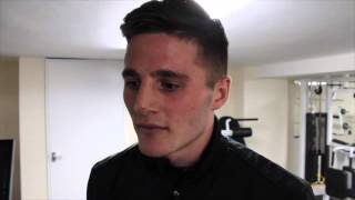 UNDEFEATED PROSPECT JOSH LEATHER TALKS NEXT FIGHT DATE HIS TWIN BROTHER amp WORKING WITH COACH IMRAN [upl. by Namaj93]