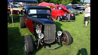 RED BARN SPECTACULAR CAR SHOW AT GILMORE CAR MUSEUM 2024 Part 1 [upl. by Asiul]