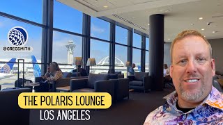 United Airlines Polaris Lounge LAX [upl. by Ridglea]