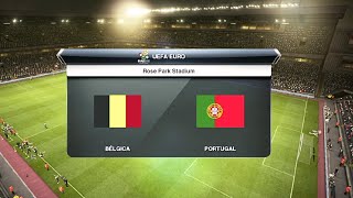 Bélgica vs Portugal Eurocopa  Primera ronda  Pes 2013 [upl. by Norrej]