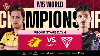 ENG M5 Group Stage Day 4 ONIC vs TE Game 2 [upl. by Eatton346]