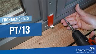 Pendeltür PT13 Frontalmontage mit Rahmentrennung [upl. by Sivolc]