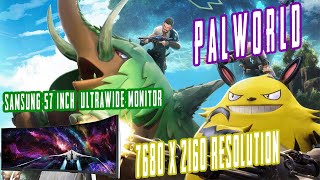 Palworld Samsung Odyssey G9 57quot 329 Gameplay [upl. by Adriene]