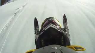 2012 Skidoo Summit XRS Hill Climb [upl. by Ahsinnod]