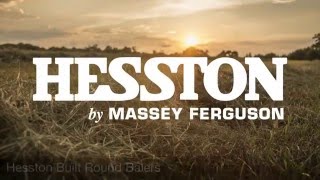 Hesston by Massey Ferguson Round Balers [upl. by Reinke]