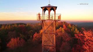 Aussichtsturm Kulm bei SaalfeldSaale [upl. by Ynffit]