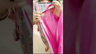 Amazon kurti haul Viral Amazon kurti set haulamazonkurtihaul meesho kurtihaul meeshohaul short [upl. by Skurnik]