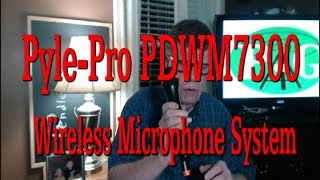 PylePro PDWM7300 Wireless Microphone System Review [upl. by Charil]