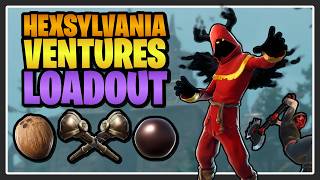 Cloaked Shadow Hexsylvania VENTURES LOADOUT  Fortnite Save the World [upl. by Cyndy239]