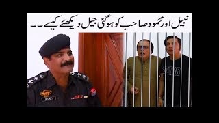 Nabeel Aur Mehmood Sahab Ko Hogai Jail  Bulbulay [upl. by Nilhtac589]