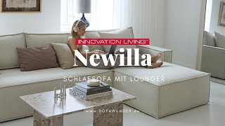 Innovation® Newilla mit Lounger Schlafsofa  Sofawunderde Inspiration [upl. by Farika]