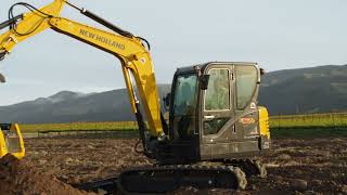 New Holland Construction Mini Excavator [upl. by Dowzall303]