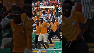 Team Ivory Coast Dancing AFCON PLAYERS amp FANS [upl. by Rahmann466]